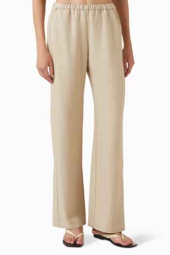 Everywhere Straight-leg Pants in Twill