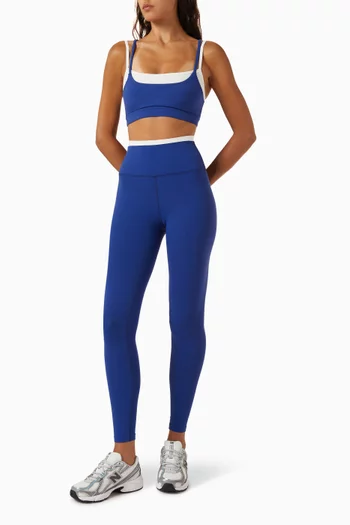 Dual High-waist Airweight 7/8 Leggings