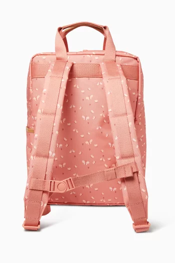 Large All-over Print Backpack in Recycled Fabric