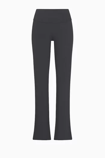 Cotton Jersey Foldover Pants