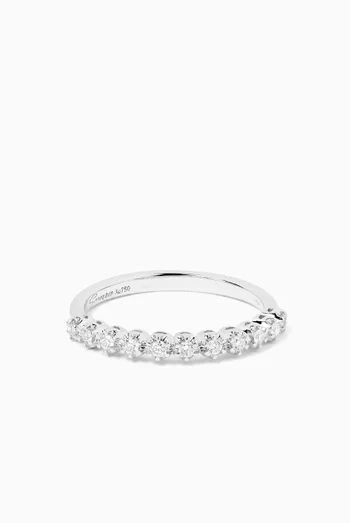 Barq Diamond Ring in 18kt White Gold