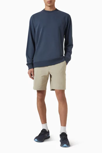 Meta Chino 8" Shorts in Technical Stretch Fabric