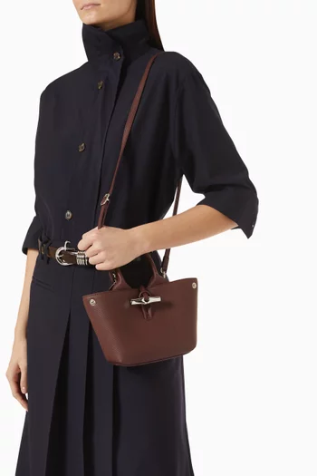 XS Le Roseau Tote Bag in Leather