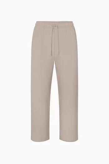 Jersey Lounge Relaxed Straight-leg Pants