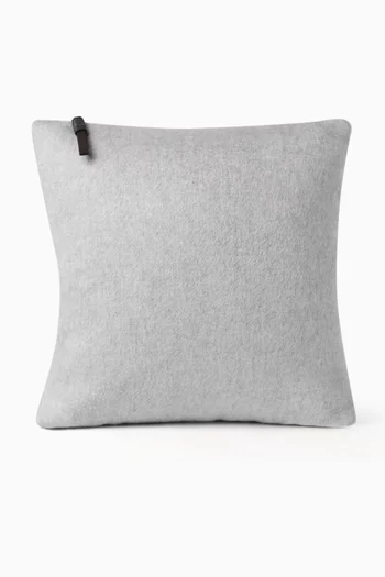 Beaver Cushion in Cashmere, 40 x 40
