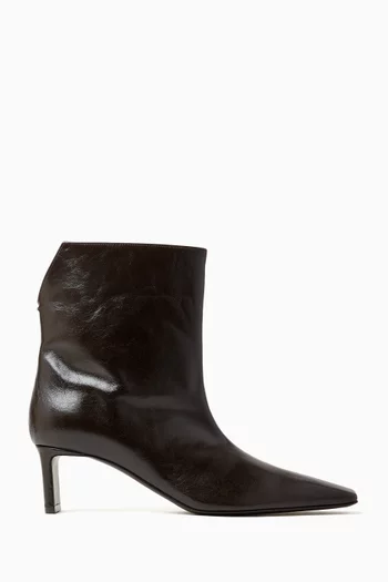 Ona Ankle Boots in Calfskin Leather