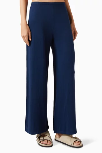 Fine Gauge Pants in Cotton Blend