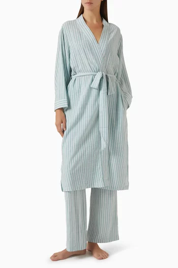 Nautico Midi Robe in ECOVERO™ Viscose & Cotton