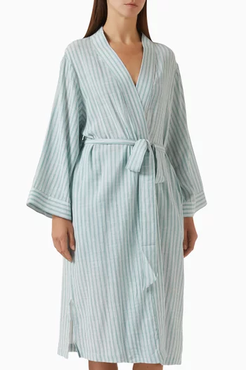 Nautico Midi Robe in ECOVERO™ Viscose & Cotton