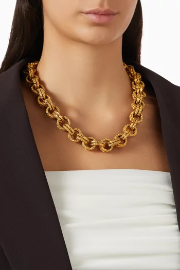 Interlaced Chain Necklace