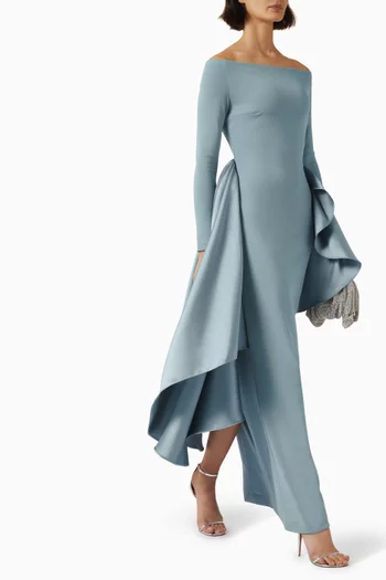 Kiana Off-shoulder Maxi Dress