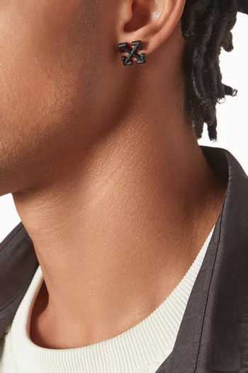 Arrows Single Earring in Brass