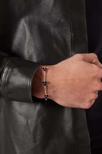Como Link Onyx Bracelet