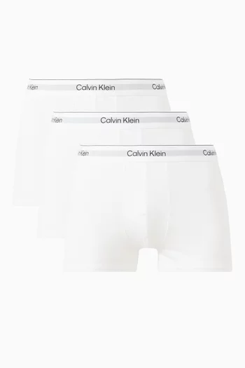Icon Trunks in Stretch Cotton, Set of 3