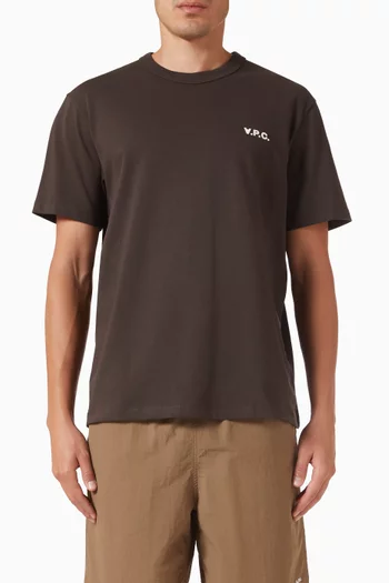 Boxy V.P.C T-shirt in Organic Cotton