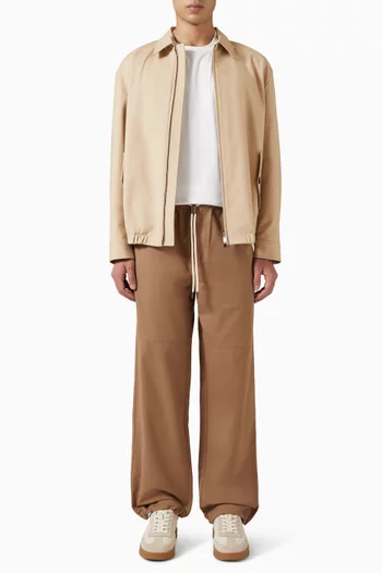 Bomber Jacket in PIma Cotton Blend