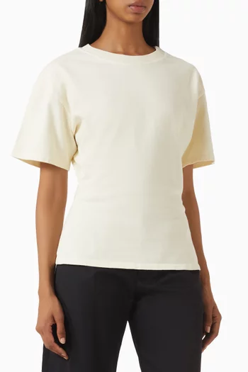 Eero Cinched T-shirt in Cotton