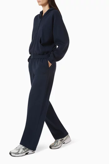 Cotton Fleece Classic Straight Leg Pants