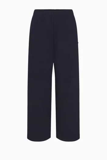 Cotton Fleece Classic Straight Leg Pants