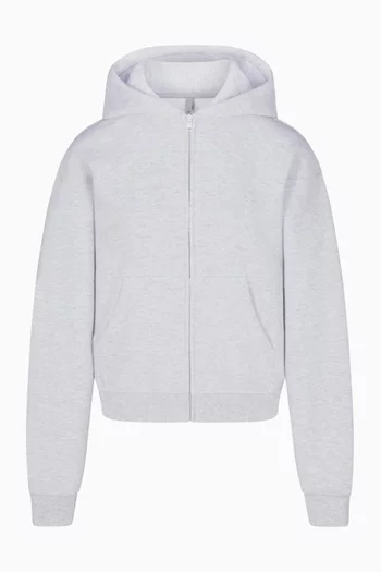 Cotton Fleece Classic Zip-up Hoodie
