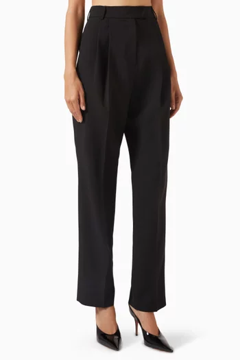 Bea Straight-leg Suit Pants