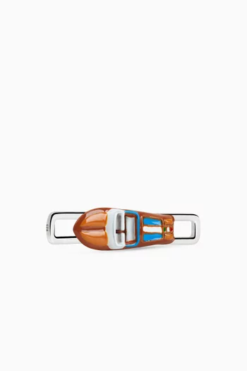 The Bateau Charm in Sterling Silver