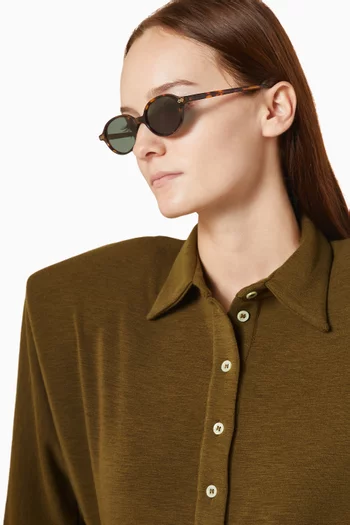 Noor Sunglasses in Acetate