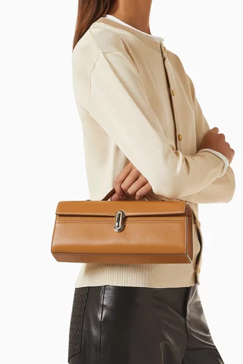 Slim Symmetry Pochette Bag in Smooth Leather