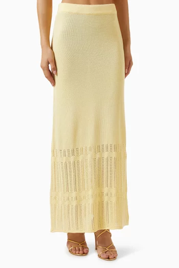 Corsica Knit Mini Skirt