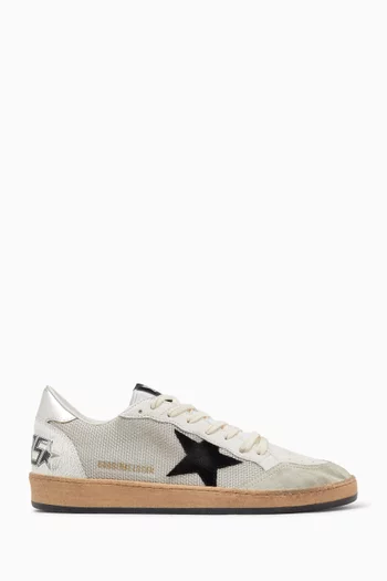 Ball Star Sneakers in Mesh & Leather