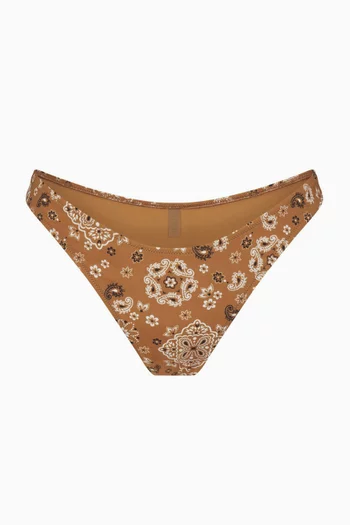 Signature Swim Cheeky Tanga Bikini Briefs