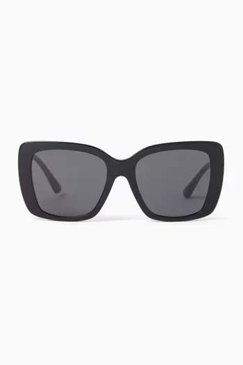 Oversized Sunglasses in Acetate