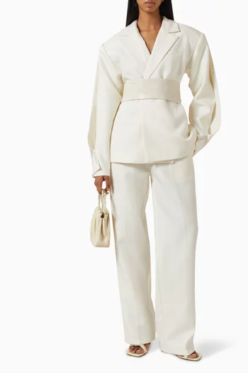Blanche Straight-leg Pants