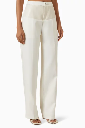 Blanche Straight-leg Pants