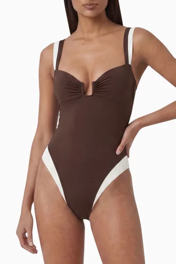 Cannes One-piece Swimsuit in ECONYL®