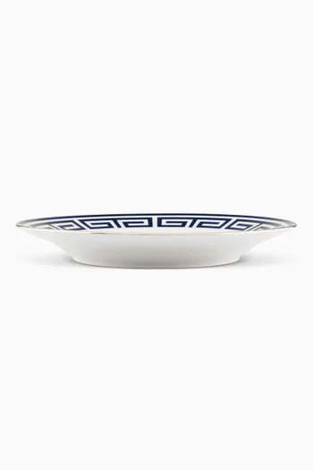 Round Flat Plate in Porcelain, 30.5cm