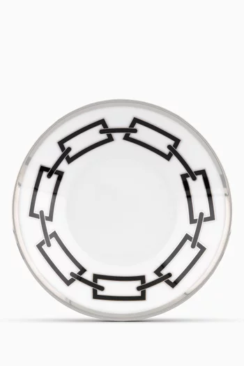 Catene Coffee Saucer in Porcelain, 11cm