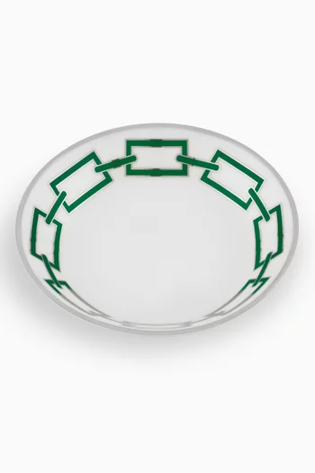 Catene Tea Saucer in Porcelain, 13.5cm