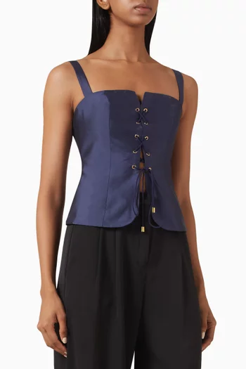Victoria Corset in Taffeta