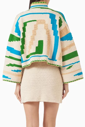 Kiona Jacket in Woven-knit