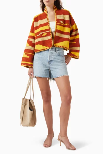 Kiona Jacket in Woven-knit