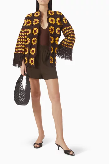 Imagine Jacket in Crochet-knit