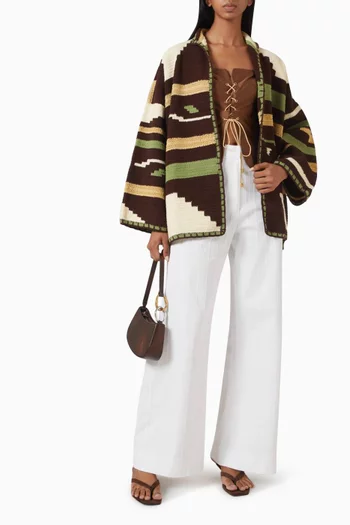 Imagine Jacket in Crochet-knit