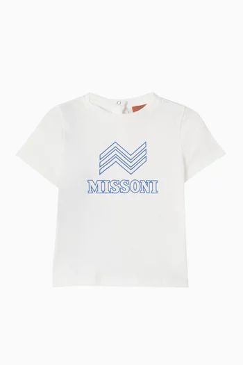 Logo T-shirt in Cotton