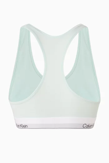 Icon Logo Bralette in Cotton-modal