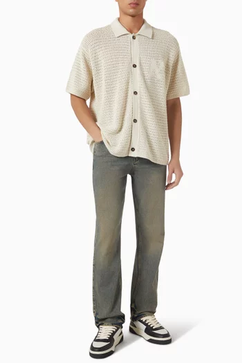 R2 Straight Leg Jeans in Denim