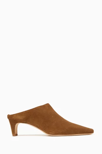 Wally 55 Mule in Suede
