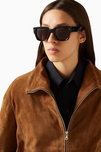 Enzo D Frame Sunglasses in Acetate