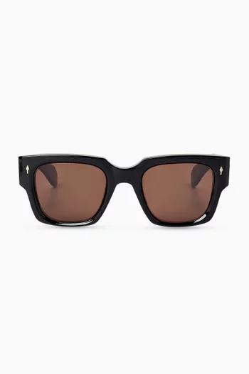 Enzo D Frame Sunglasses in Acetate