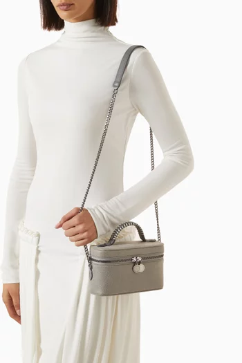 Falabella Vanity Case in Shaggy Deer Faux Leather